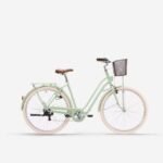 Vélo de ville ELOPS cadre bas 520 vert amande – Image 25