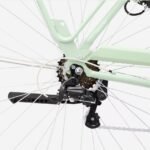 Vélo de ville ELOPS cadre bas 520 vert amande – Image 30
