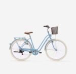 Vélo de ville ELOPS cadre bas 520 vert amande – Image 6
