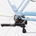Vélo de ville ELOPS cadre bas 520 vert amande – Image 10