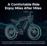 Vélo électrique ENGWE M20 pour adultes double batterie 48 V tout suspendu – Image 8