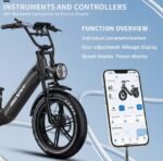 Vélo électrique Onesport OT08 Pro 20'' double batterie 48 V 36 Ah – Image 4