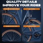 Vélo électrique YEEP.ME City First 3 (2026) 80km 7 vit NFC Gar 5 ans 26'' – Image 3