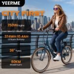 Vélo électrique YEEP.ME City First 3 (2026) 80km 7 vit NFC Gar 5 ans 26'' – Image 6