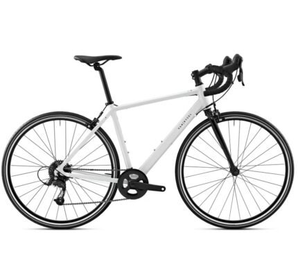 Vélo route Triban EDR EASY VAN RYSEL Blanc