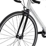 Vélo route Triban EDR EASY VAN RYSEL Blanc – Image 9