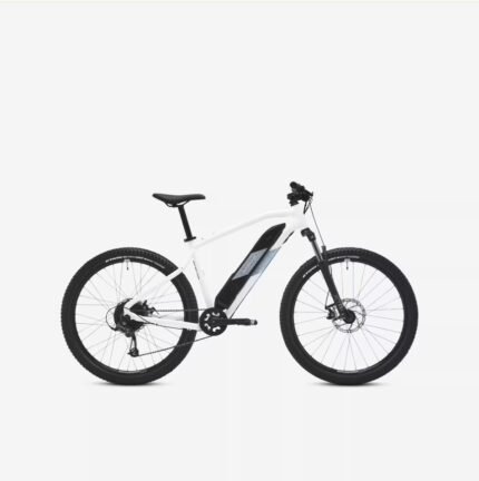 vtt électrique semi-rigide ROCKRDER 27.5 - e-st 100 blanc bleu