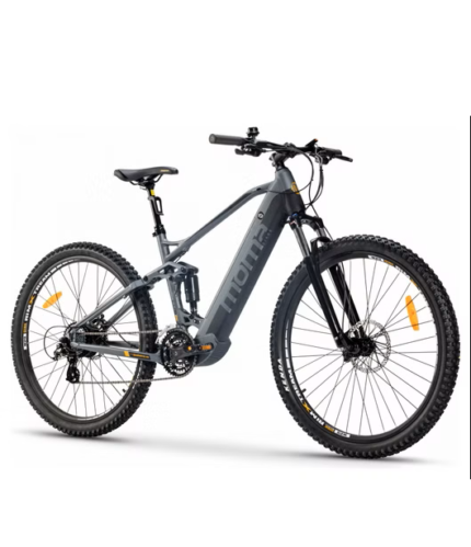 VTT Électrique Tout Suspendu Moma Bikes E-MTB 29'' Shimano Altus 8V Gris