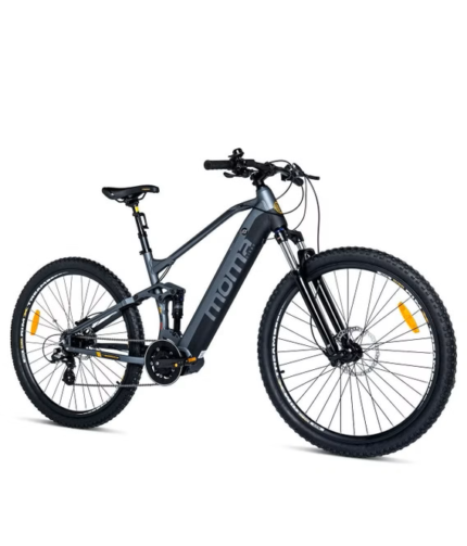 VTT Électrique VAE EMTB-29 Moteur Central Full Suspension SHIMANO ALTUS 8 Vitesses et Freins a disque Hydraulique Batterie Intégrée Ion Lithium 48V 13Ah
