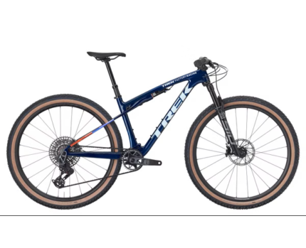 VTT Tout- Suspendu Trek Supercaliber SLR 9.8 Sram 12V 29'' Bleu Gén 2