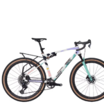 Vélo de Gravel Trek CheckOUT SL 7 Sram Force/X0 AXS T-Type 12V 700 mm Blanc/Turquoise 2026