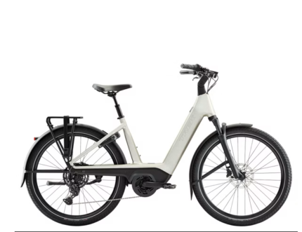 Vélo de Ville Électrique Trek Charter+ 4 R9 Lowstep Shimano Cues 9V 800Wh 700 mm Blanc 2026