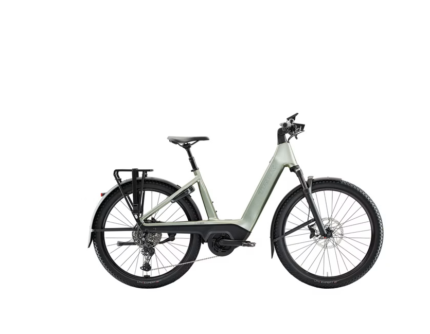 Vélo de Ville Électrique Trek Charter+ 4 Trail Shimano Cues 9V 540Wh 700 mm Vert 2026