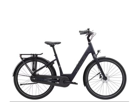Vélo de Ville Électrique Trek District+ 1 Lowstep Shimano Nexus 7V 400 Wh 700 mm Bleu