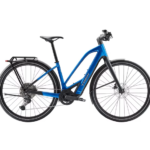 Vélo de Ville Électrique Trek FX+ 7 Mid-Step Shimano Cues 10V 360Wh 700mm Bleu 2025
