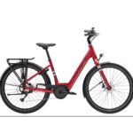 Vélo de Ville Électrique Trek Verve+ 1 Lowstep 400Wh Shimano Acera 8V Rouge