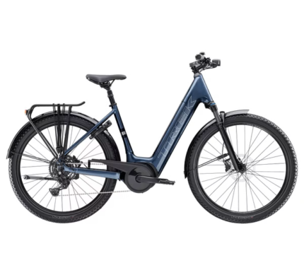 Vélo de Ville Électrique Trek Verve+ 4 Lowstep 545Wh Shimano Cues 9V Gris