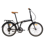 Vélo de Ville Pliant LIGHT 24 Aluminium SHIMANO 7v Selle Comfort