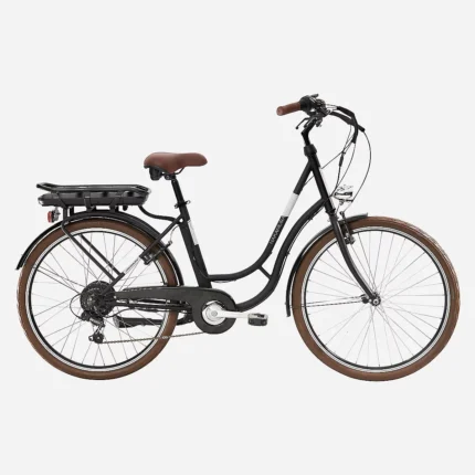 Vélo de ville électrique NAKAMURA adulte E-City 50 NOIR