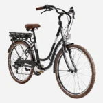 Vélo de ville électrique NAKAMURA adulte E-City 50 NOIR – Image 2