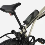 Vélo électrique pliant NAKAMURA Flexy Boost Beige – Image 4