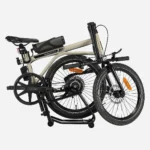 Vélo électrique pliant NAKAMURA Flexy Boost Beige – Image 8