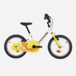 Vélo enfant Nakamura 16 pouces 3-6 ans Leo Evo Mini Blanc et jaune
