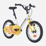 Vélo enfant Nakamura 16 pouces 3-6 ans Leo Evo Mini Blanc et jaune – Image 6