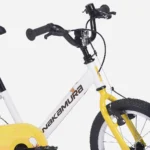 Vélo enfant Nakamura 16 pouces 3-6 ans Leo Evo Mini Blanc et jaune – Image 9