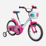 Vélo enfant Nakamura 16 pouces 3-6 ans Princesse Plume Rose et blanc – Image 5