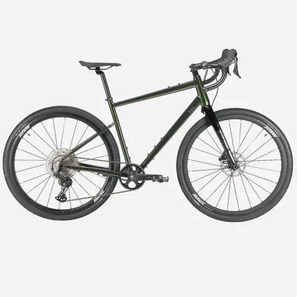 Vélo gravel NAKAMURA adulte ALLROAD 450 Vert
